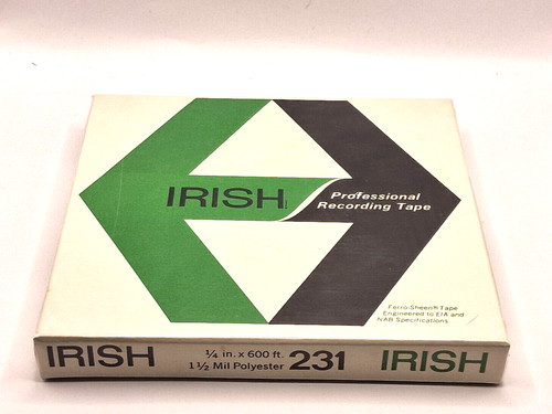 Ampex irish 231 - ampex, 13cm