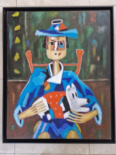 Roland chanco huile sur - sur, toile