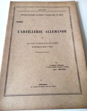 L'artillerie Allemande par le