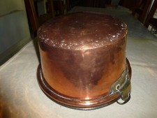 SUPERBE ANCIEN CHAUDRON EN CUIVRE  XIXème