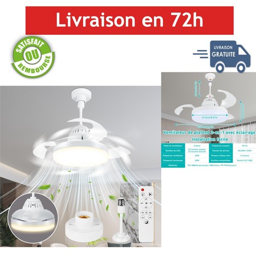 Charmofun ventilateur plafond - ventilateur,