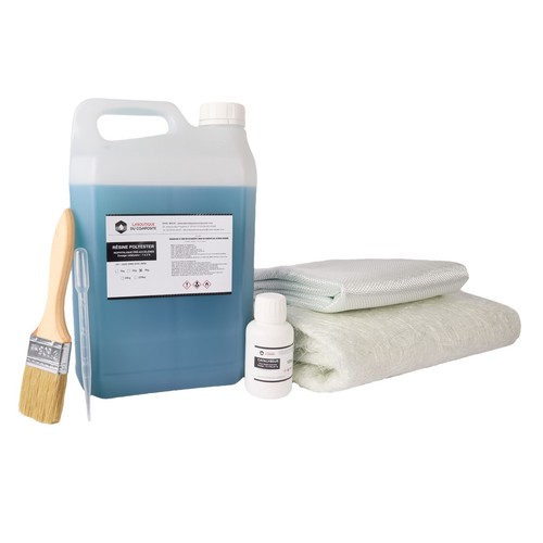 5kg resine polyester iso - resine,
