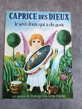 Publicite de presse Fromage