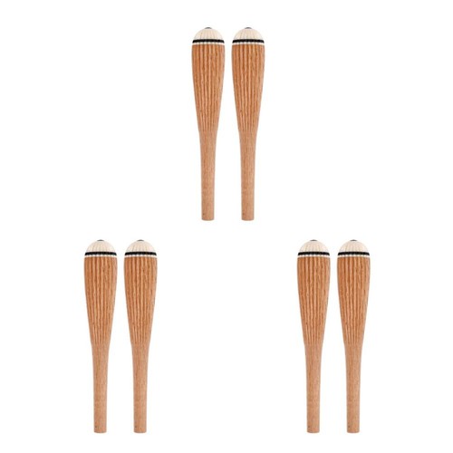 6pcs erhu shaft pegs wooden - shaft,