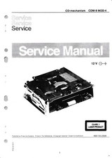 Service Manuel D'Instructions pour Philips CDM-9 MK4