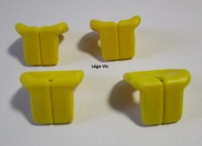 Lego 2610 x4 city Life Jacket Yellow Gilet de Sauvetage 7739 6433 6559 MOC A9