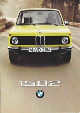 Catalogue Brochure BMW 1502 2/1976 Anglais / English