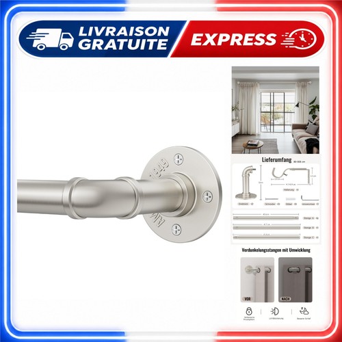 Tringle rideaux extensible - tringle, à