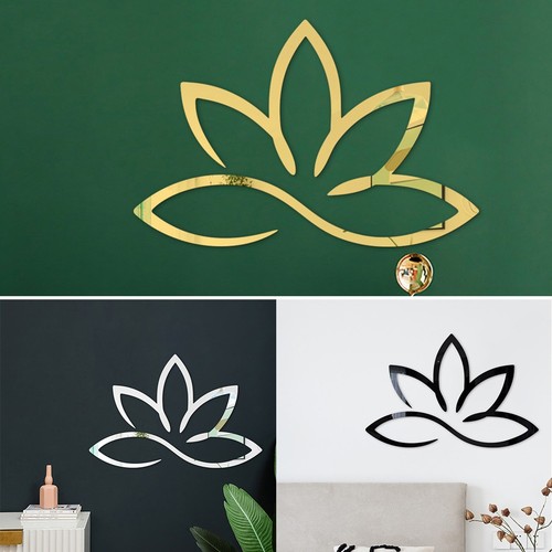 Lotus miroir contemporain - , à
