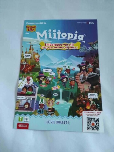 Pub pour jeu - jeu, miitopia