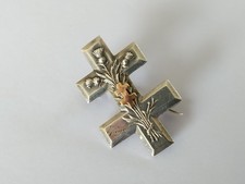 ANCIENNE BROCHE ARGENT MASSIF