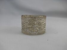 Beau Rond de serviette en argent, Filigrané, Maghreb, Ethnique