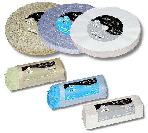 Kit disques polissage 250 mm - disques,