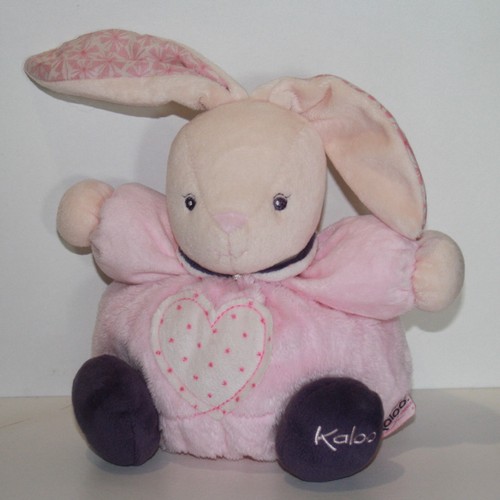 Doudou lapin kaloo coeur - doudou,