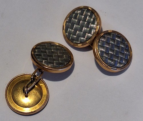 Anciens boutons manchette - boutons, de