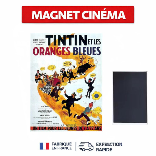 Magnet film tintin - tintin, les