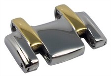 Festina Chronographe 1x Maillon Acier Inox or Jaune Couleur Argent F20396/1