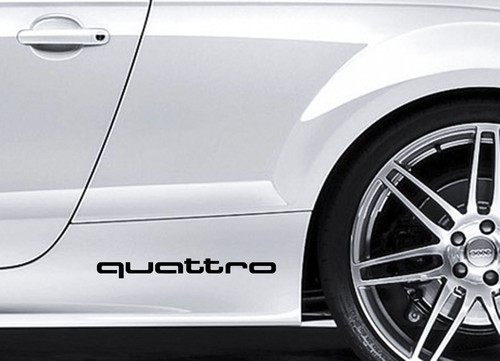 Kit adhésifs audi quattro - kit,