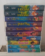 10 cassettes VHS Walt Disney -