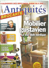 ANTIQUITES-BROCANTE N°107 MOBILIER GUSTAVIEN / LALIQUE / SCEAUX ANCIENS / ROBJ