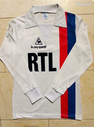 Maillot psg 1980 81 - /, rtl