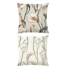 Housse de Coussin Florale