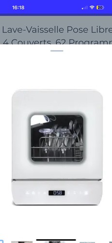 Lave vaisselle compact - compact, posable