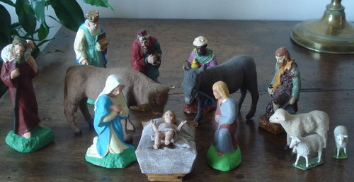 Santons 4 dont - santons,