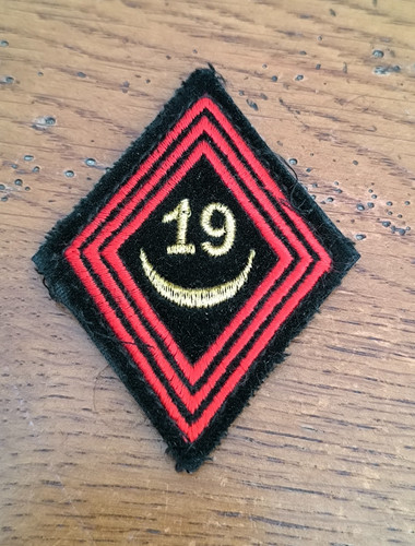 Insigne patch losange rg - insigne,