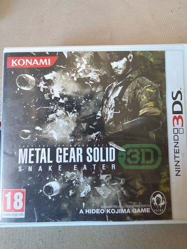 Metal gear solid - 3d, nintendo
