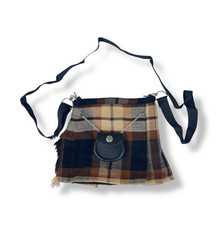 Sac À Main Tartan Ancien