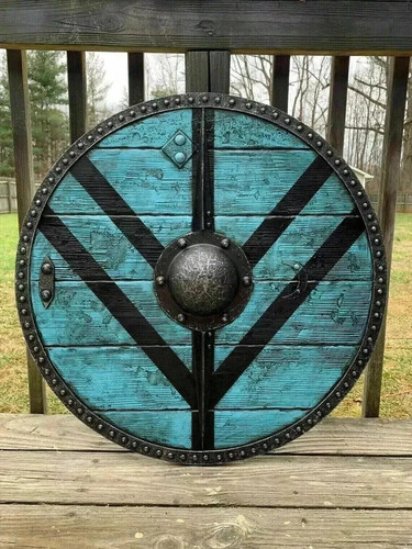 Bouclier médiéval viking - , en