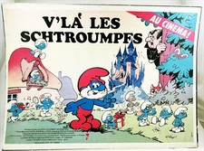 V'la Les Schtroumpfs (Le Film) - Affiche / PLV Promotionnellle (1984)
