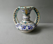 vase poterie Tunisie, signé El Kharraz Nabeul