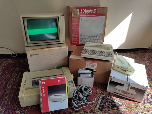 Lot complet apple iic - l'apple,
