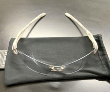 OAKLEY Dartboard No Frame White Clear Lens Storage Bag Accessary Eyewear