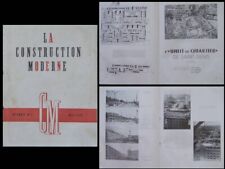 CONSTRUCTION MODERNE n°5 1950 SAINT DENIS, ANDRE LURCAT