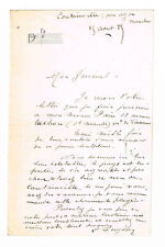 LE BARYTON LUCIEN FUGERE VANTE LA VIE AGREABLE DE COUTAINVILLE (MANCHE) EN 1885