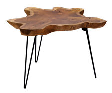 Table Basse En Teck Pliable Table D'Appoint Table En Bois De Teck Salon