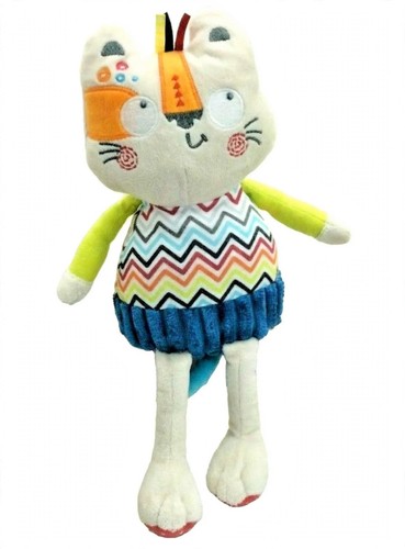 Tuctuc peluche léopard chat - tuctuc, léopard/chat
