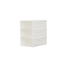 5L*3 Tiroirs de Rangement en