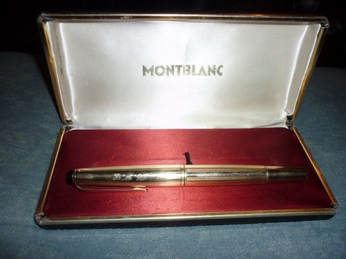 Stylo plume montblanc plaqué - plume,