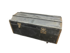 Ancien coffre malle bois - ancien,