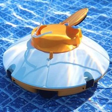 Robot de piscine - Bestway - Frisbee - Autonome - nettoyage fond plat - 5x3m ...