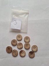 Boutons De Chemise Allemande WW2 Original
