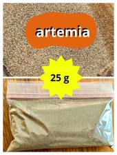 25 g œufs d'artemia salina éclosion +90% poissons et alevins aquarium 