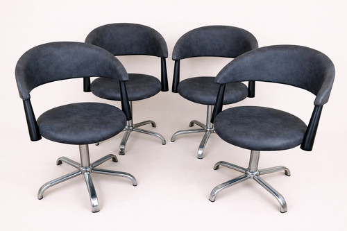 Ensemble quatre fauteuils - ensemble,