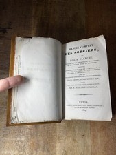 Manuel Des Sorciers 1829