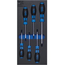 JEU 6 TOURNEVIS TORX T15 A T40