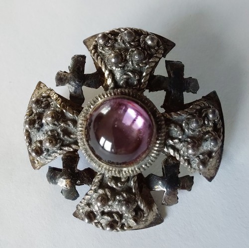 Broche croix jérusalem - croix, de